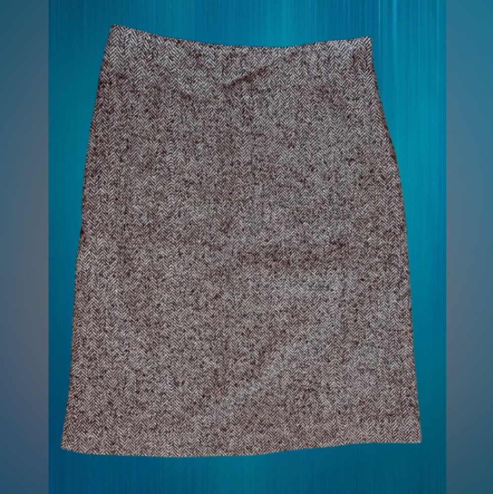 🌞3/$18🌞Vintage DKNY 90s Wool Blend Tweed Skirt, Sz 12